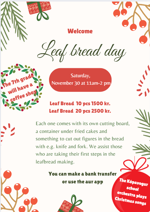 An Icelandic tradition before Christmas