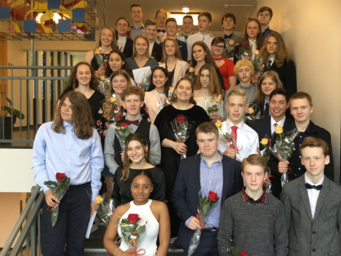 Útskriftarhátíð 2018 - skóla slitið.