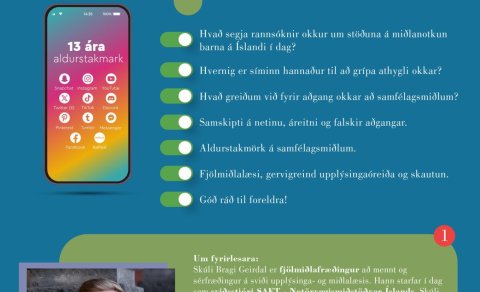 Fræðsla um netöryggi frá SAFT