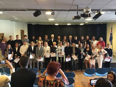 Útskriftarhátíð 10. bekkjar 2019