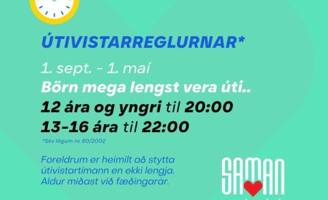 Útivistartími